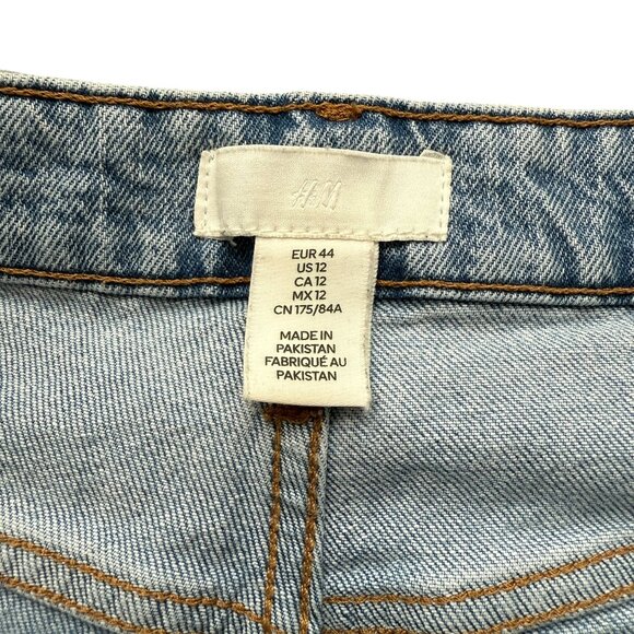 H&M Harper High Rise Wide Leg Jeans - Picture 7 of 8